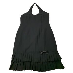 Halter Tuxedo Suit Style Dress